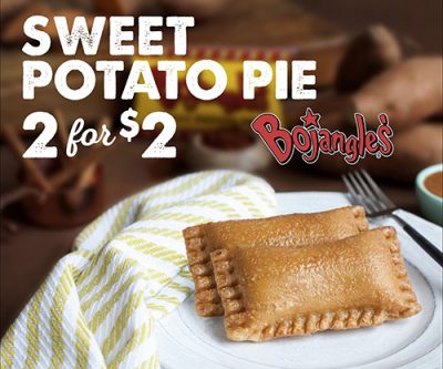 bojangles potato pie sweet